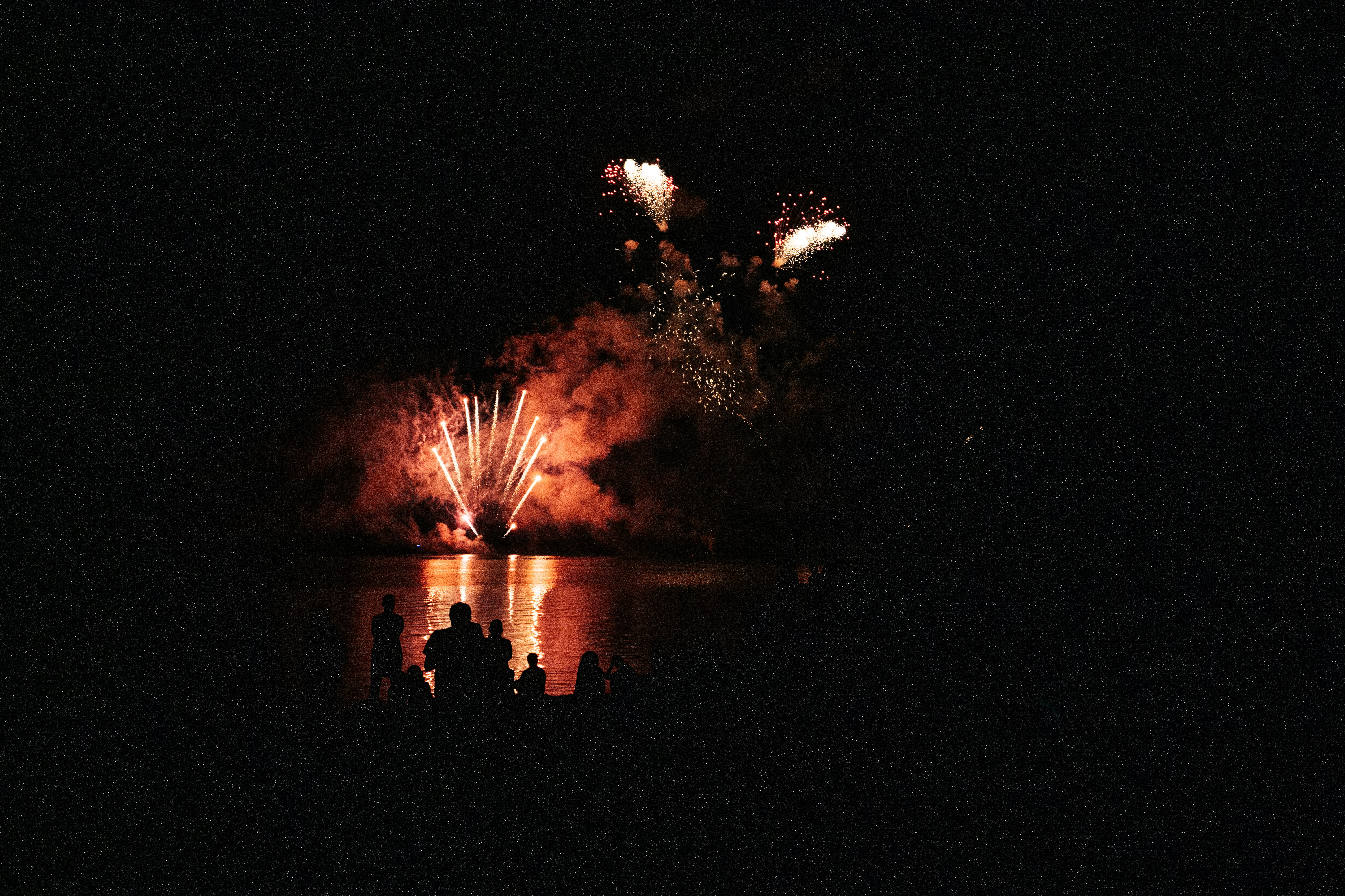 red fireworks